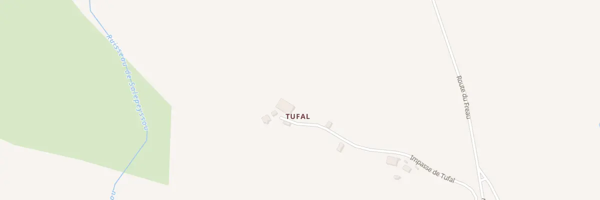 Plan du 5007 Tufal à Labastide-de-Penne