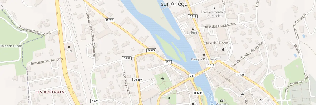 Plan du 11 Av Peyrevidal à Tarascon-sur-Ariège
