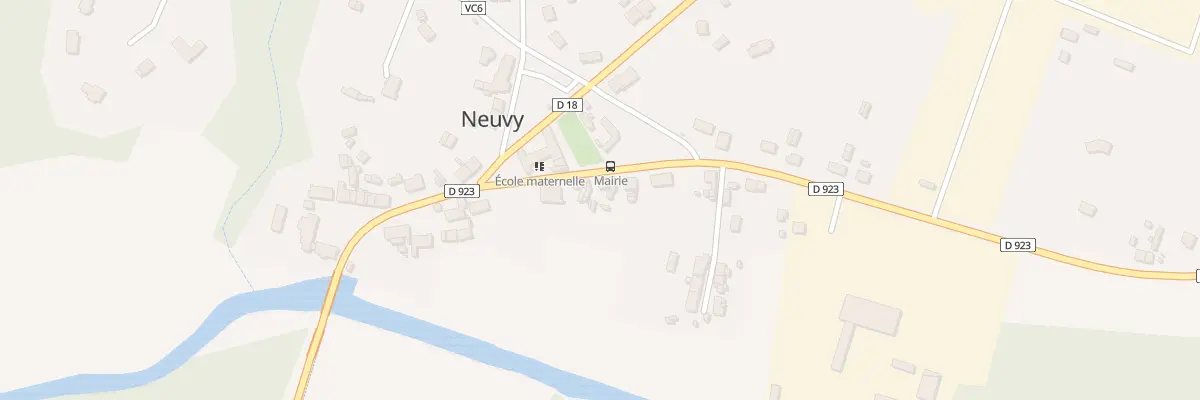 Plan du 12 Rte de Neung-sur-Beuvron à Neuvy