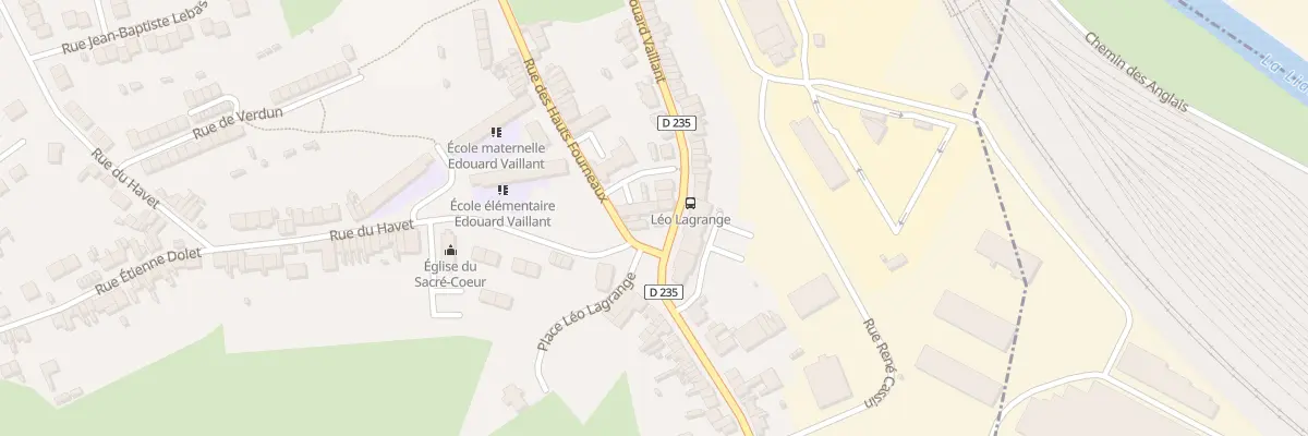 Plan du 2B Pl Leo Lagrange à Outreau