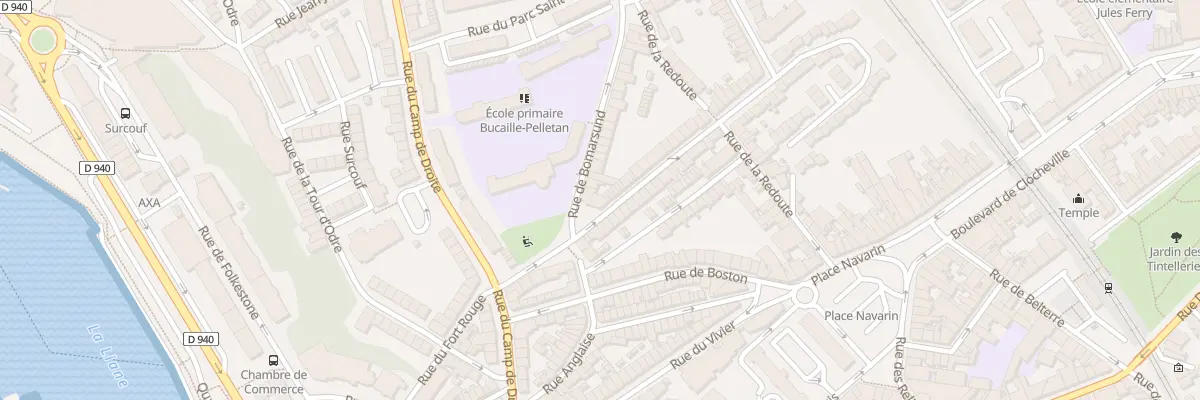 Plan du 1 Rue de Béthune à Boulogne-sur-Mer