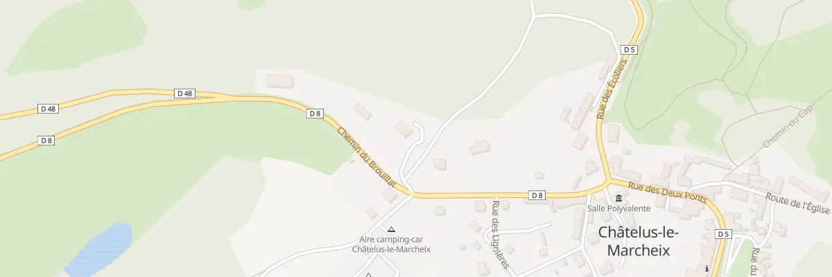 Plan du 10 Le Tursaud à Châtelus-le-Marcheix
