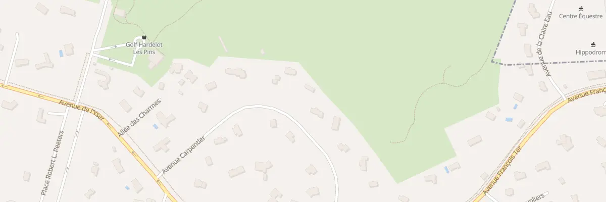 Plan du 42 Av Carpentier à Neufchâtel-Hardelot