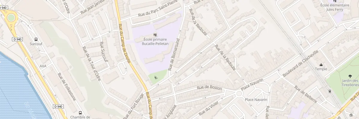 Plan du 10 Rue de Bomarsund à Boulogne-sur-Mer