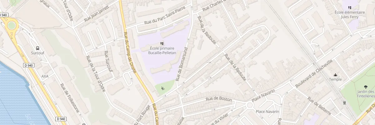 Plan du 16 Rue de Bomarsund à Boulogne-sur-Mer