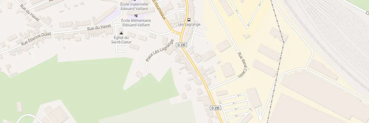 Plan du 10 Rue Pierre Curie à Outreau
