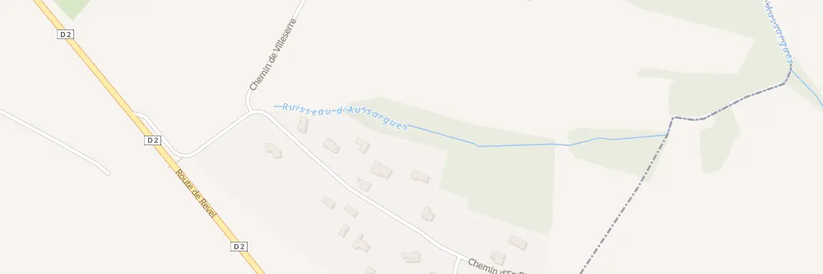 Plan du 9079 Palaret à Odars