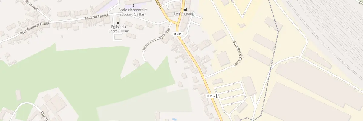 Plan du 20 Rue Pierre Curie à Outreau