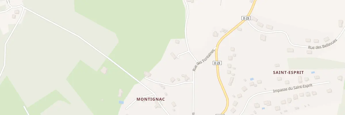 Plan du 5353 Montignac à Martel