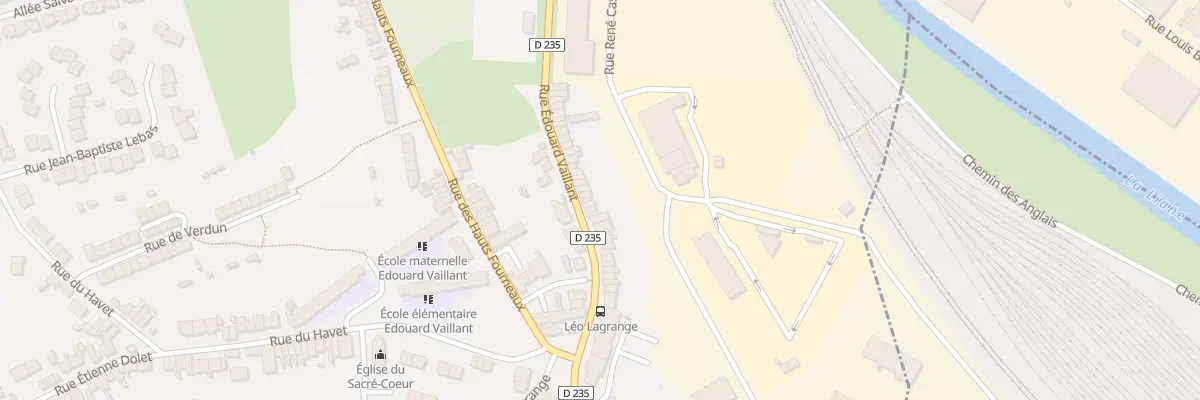 Plan du 41 Rue Edouard Vaillant à Outreau