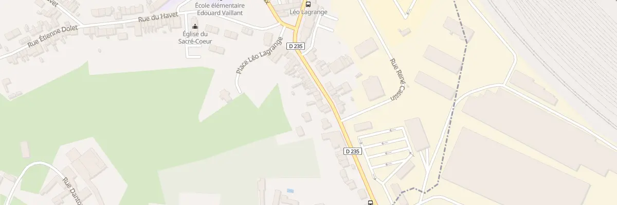 Plan du 26 Rue Pierre Curie à Outreau
