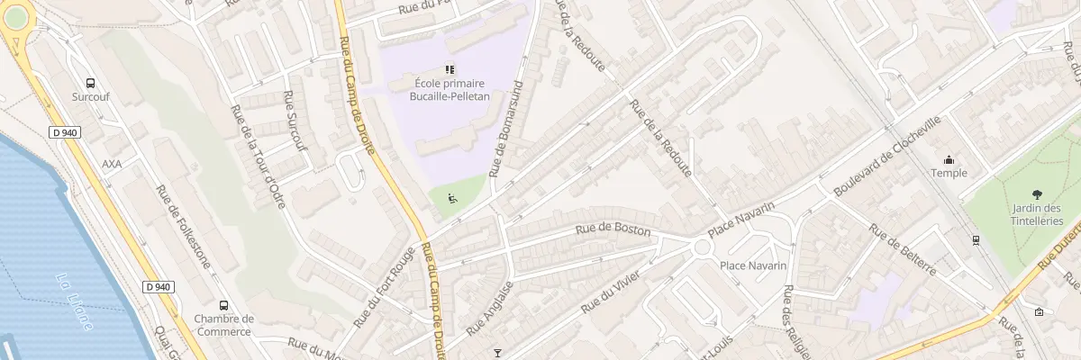 Plan du 16 Rue de Béthune à Boulogne-sur-Mer