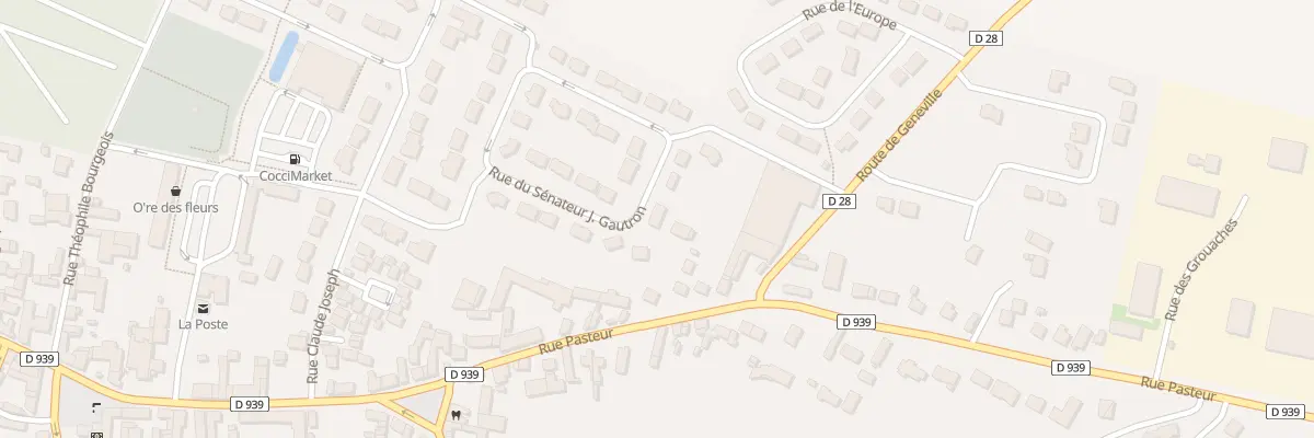 Plan du 31 Rue du Senateur J. Gautron à Sours