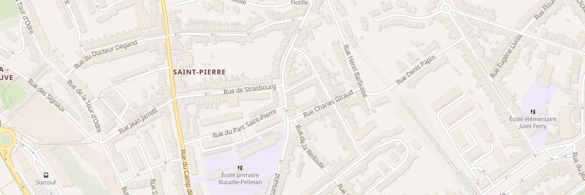 Plan du 68 Rue de Bomarsund à Boulogne-sur-Mer