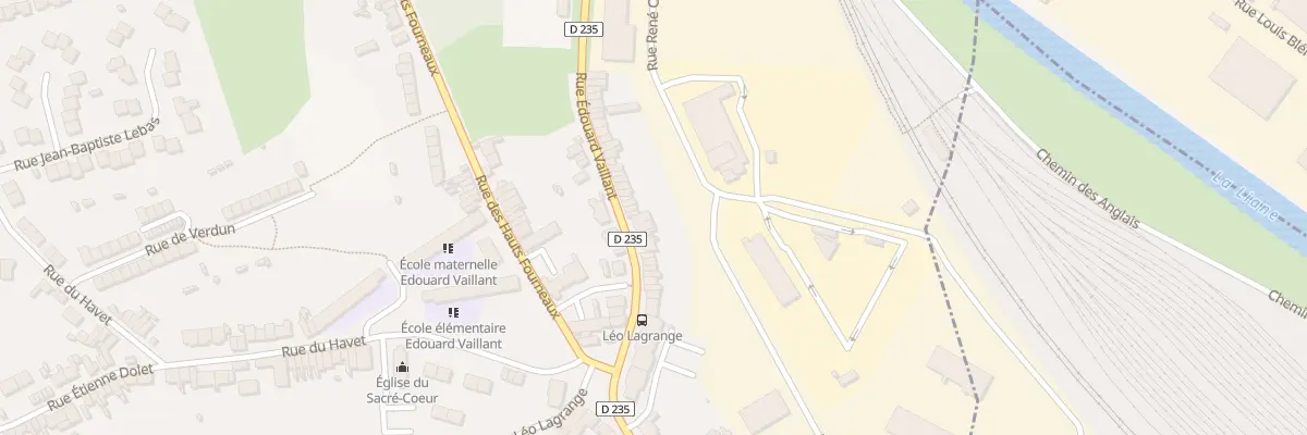 Plan du 49 Rue Edouard Vaillant à Outreau