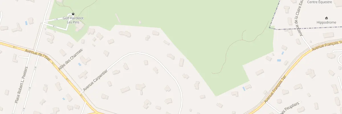 Plan du 36 Av Carpentier à Neufchâtel-Hardelot