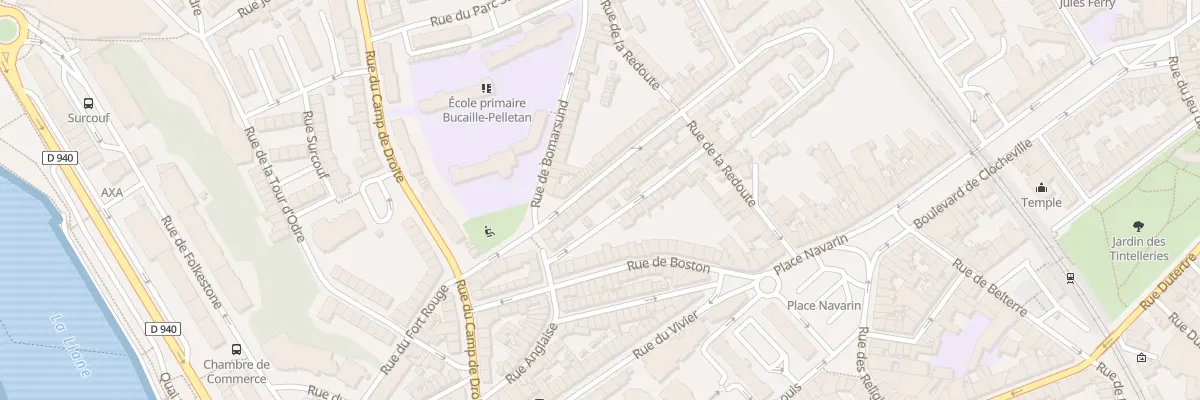 Plan du 22 Rue de Béthune à Boulogne-sur-Mer