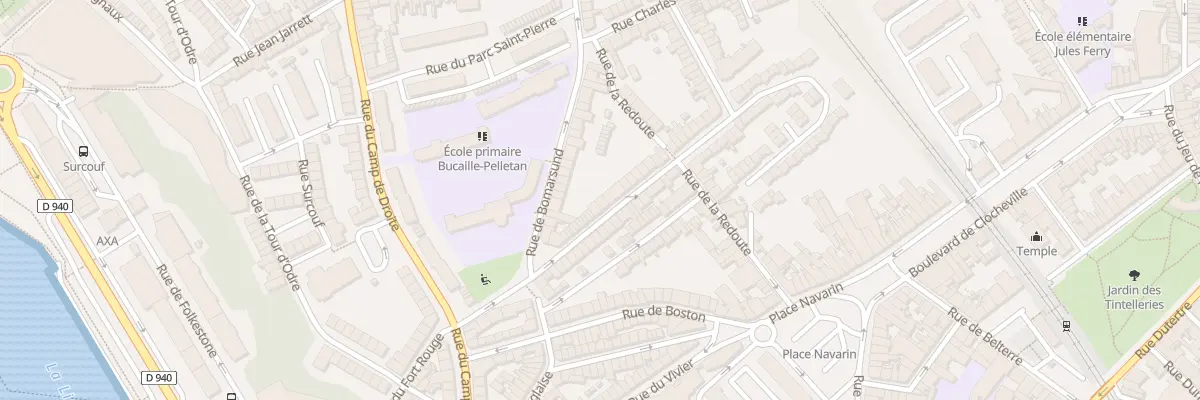 Plan du 27 Rue de Béthune à Boulogne-sur-Mer