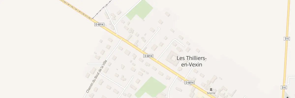 Plan du 34 Rue des Tilleuls aux Thilliers-en-Vexin