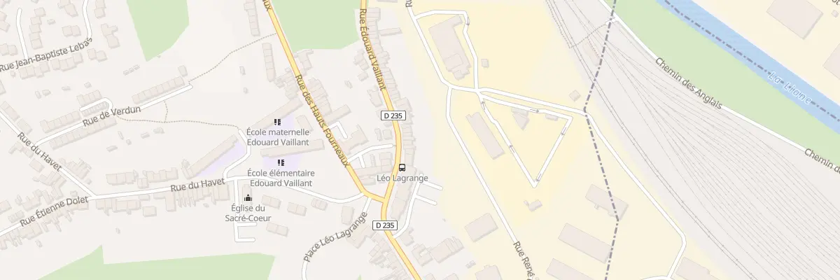 Plan du 63 Rue Edouard Vaillant à Outreau