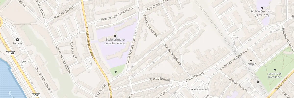 Plan du 33 Rue de Béthune à Boulogne-sur-Mer