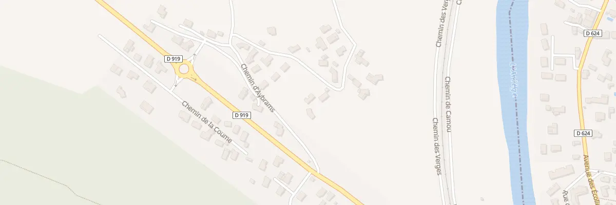 Plan du 53 Che des Garrigous à Crampagna
