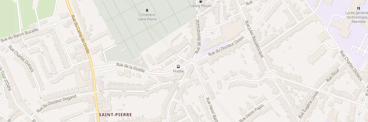 Plan du 65 Rue de Bomarsund à Boulogne-sur-Mer