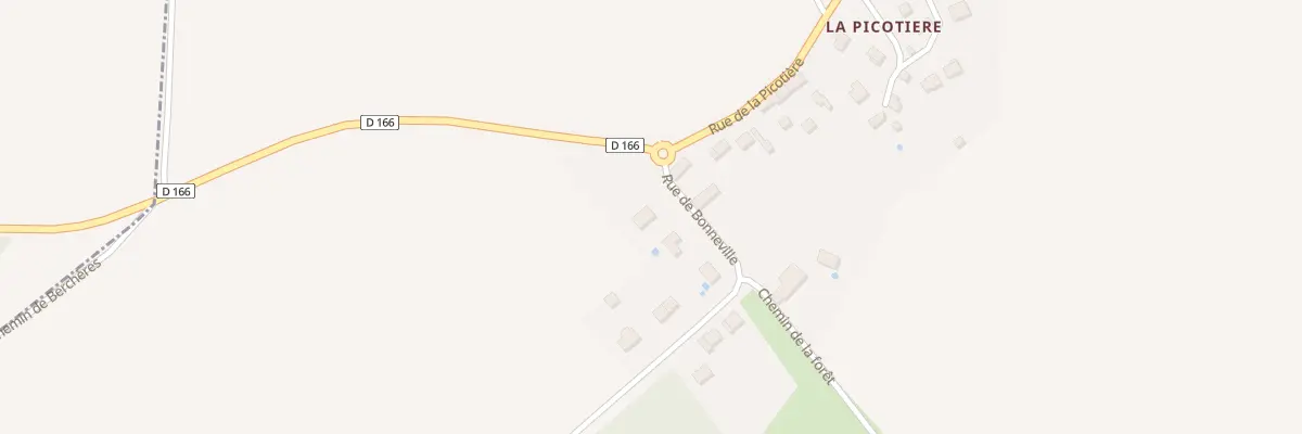 Plan du 30 Rue de Bonneville à Civry-la-Forêt
