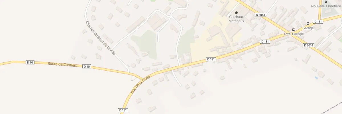 Plan du 30B Rue de la Poste aux Thilliers-en-Vexin
