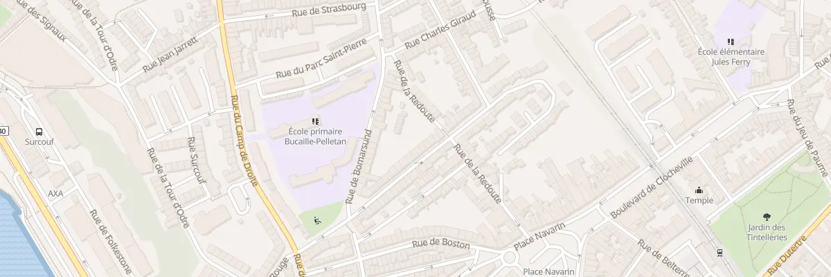 Plan du 43 Rue de Béthune à Boulogne-sur-Mer