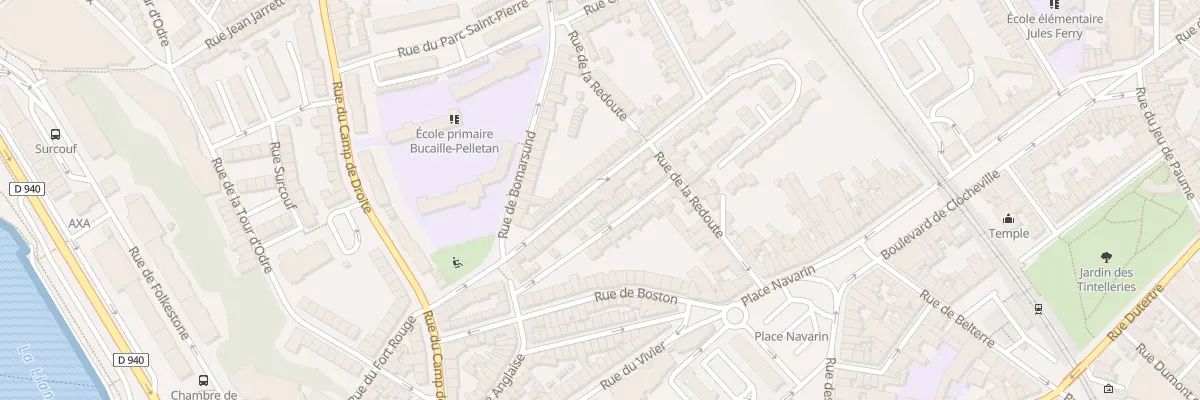 Plan du 32 Rue de Béthune à Boulogne-sur-Mer