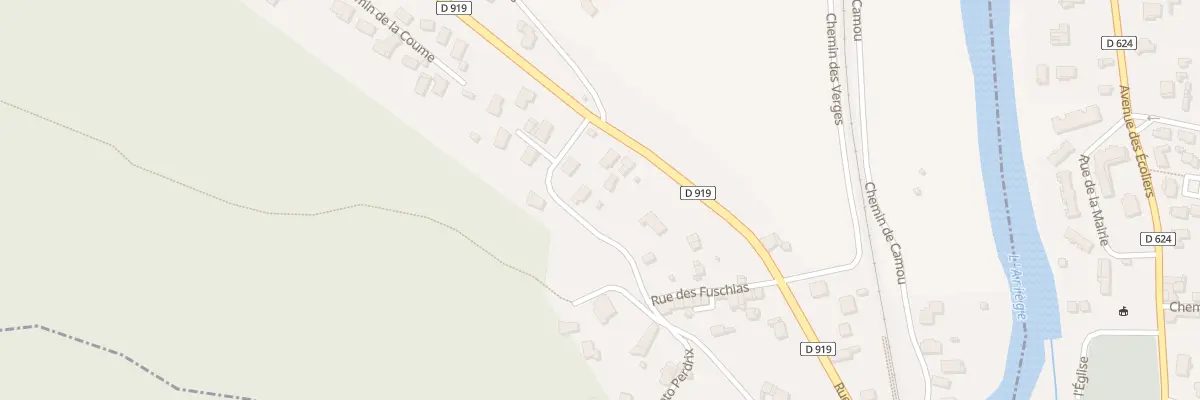Plan du 7 Che du Planal à Crampagna