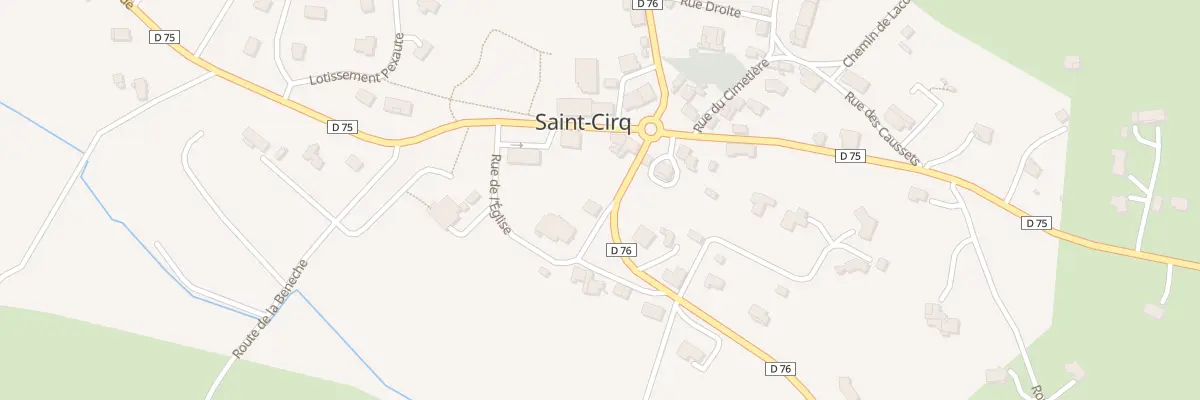 Plan du 225 Rue de l’Église à Saint-Cirq