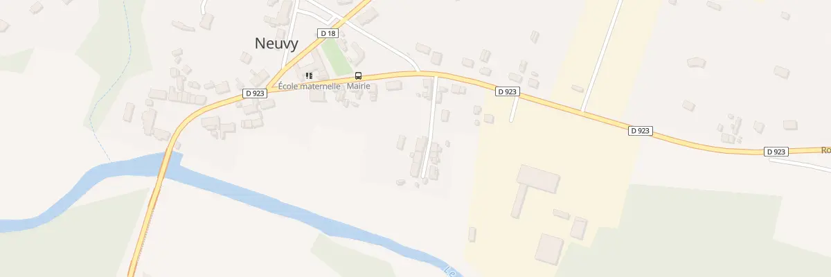Plan du 20 Rte de Neung-sur-Beuvron à Neuvy