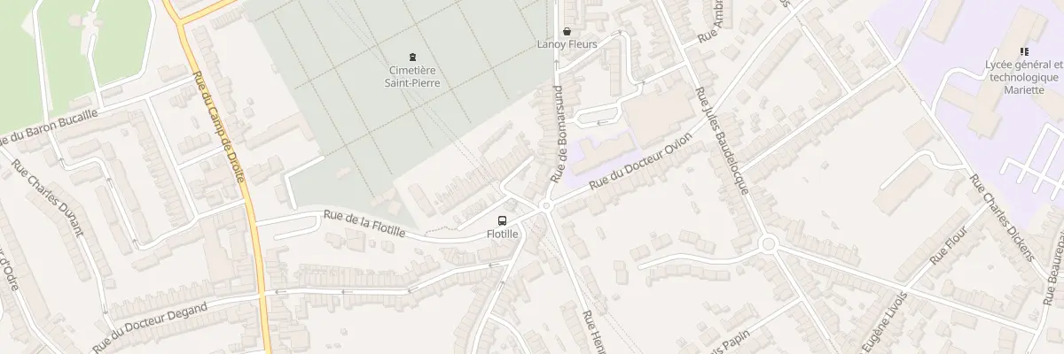 Plan du 73 Rue de Bomarsund à Boulogne-sur-Mer