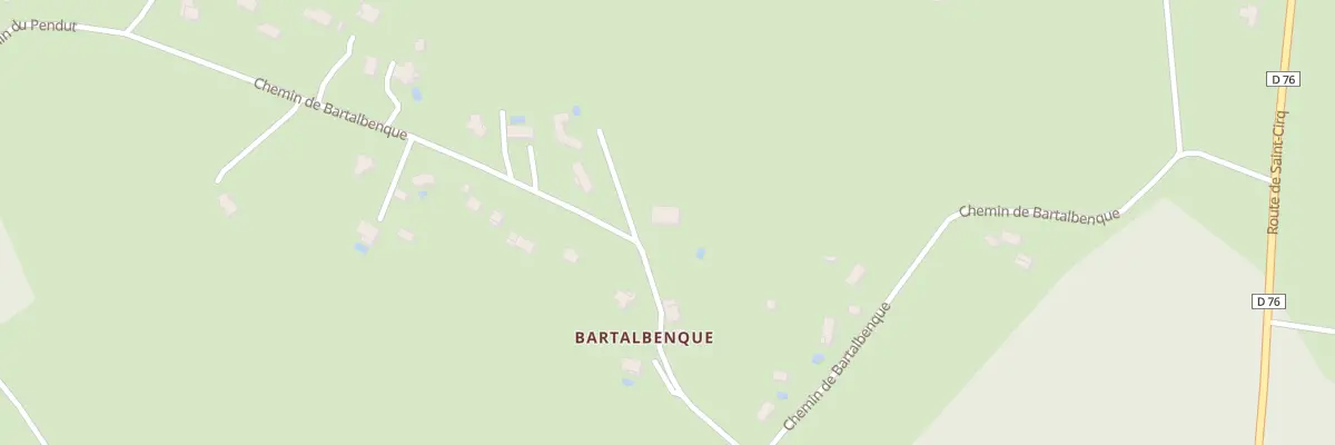 Plan du 52 Che de Bartalbenque à Septfonds