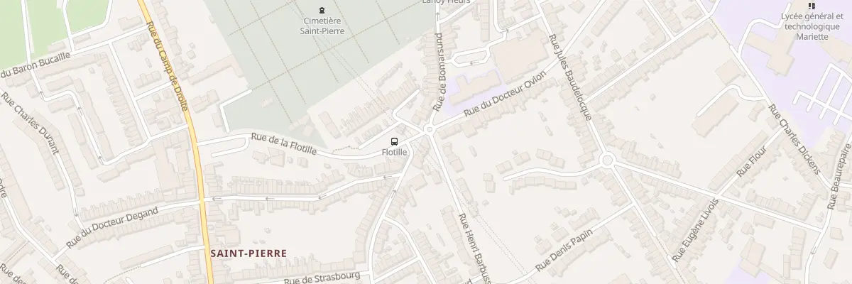 Plan du 108 Rue de Bomarsund à Boulogne-sur-Mer