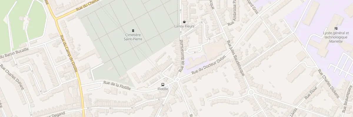 Plan du 89 Rue de Bomarsund à Boulogne-sur-Mer