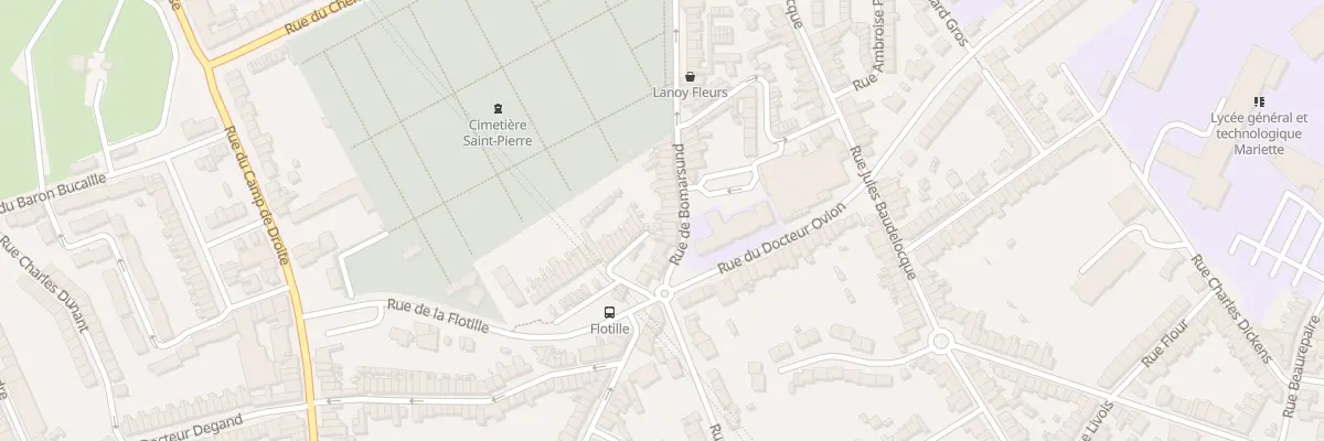 Plan du 87 Rue de Bomarsund à Boulogne-sur-Mer