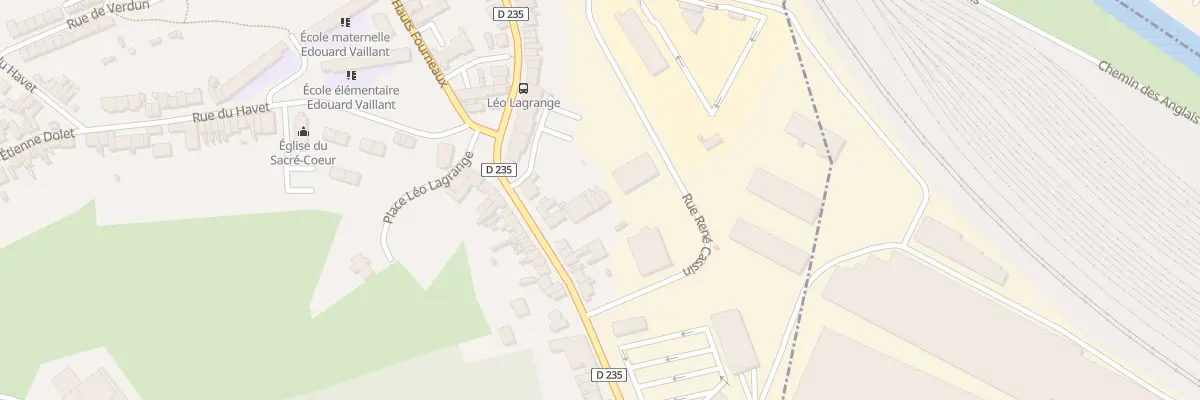 Plan du 21 Rue Pierre Curie à Outreau