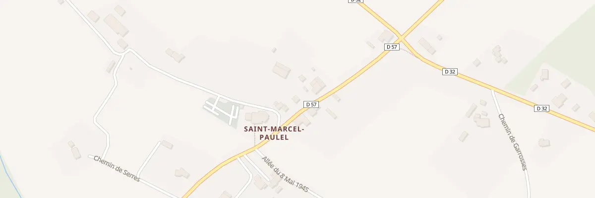 Plan du 9001 Plaine d’En Bourg à Saint-Marcel-Paulel