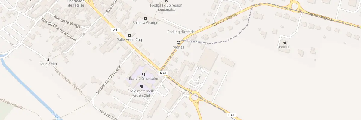 Plan du 104A Rue des Vignes à Maulette