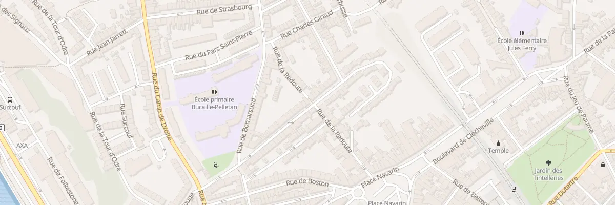 Plan du 51 Rue de Béthune à Boulogne-sur-Mer
