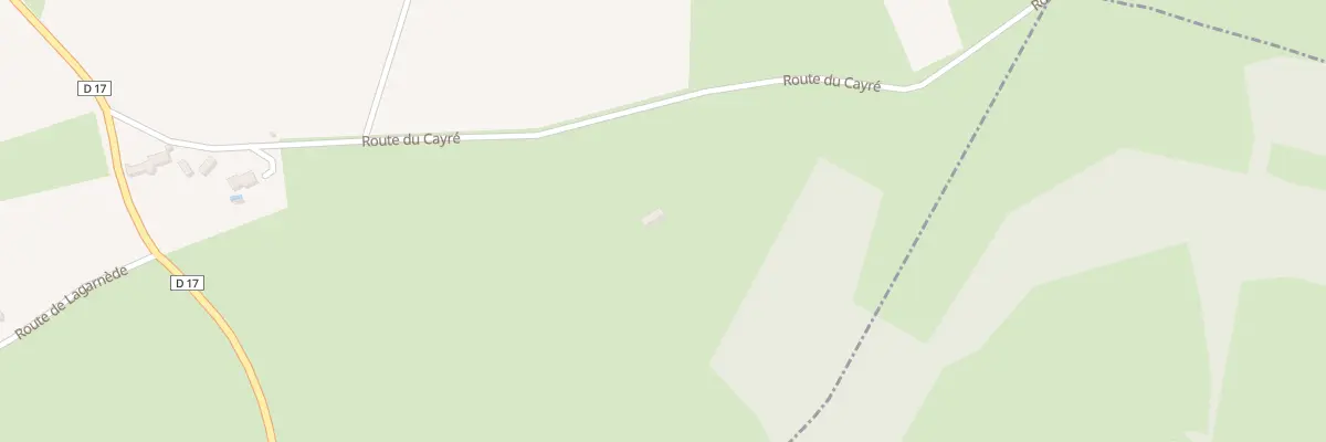 Plan du 5056 Le Cayre à Soulomès