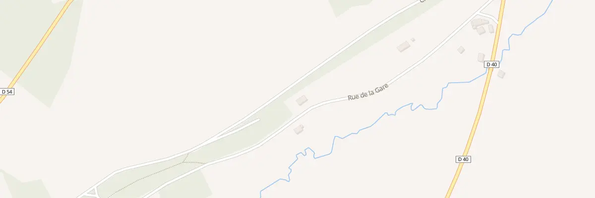Plan du 6 Rue de la Gare à Chavin