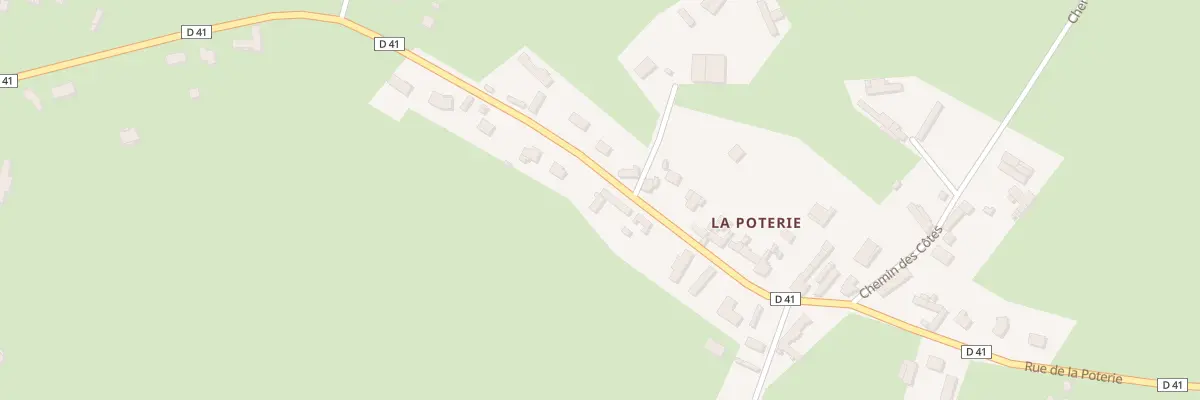 Plan du 97 Rue de la Poterie à Saumont-la-Poterie