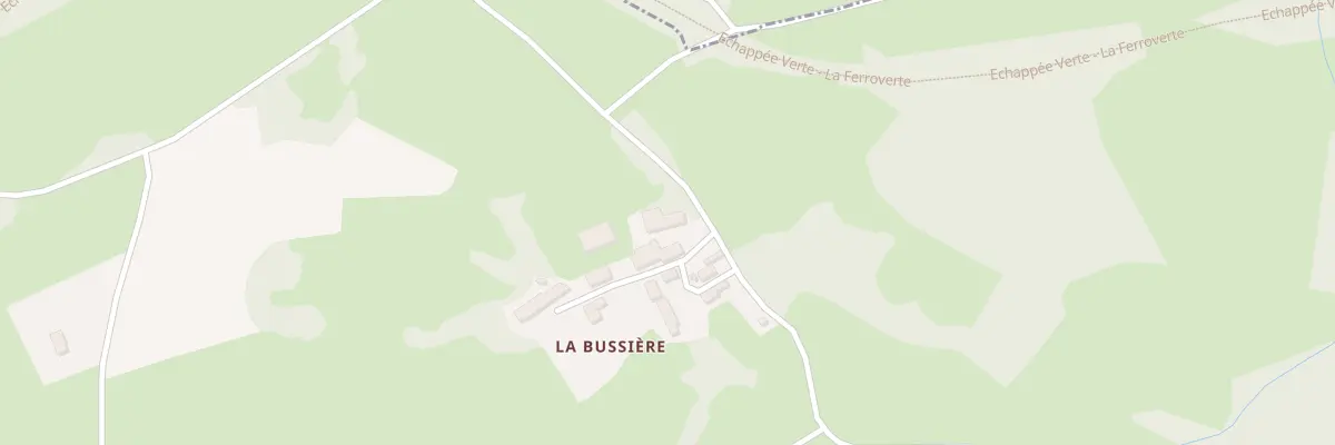 Plan du 2 La Bussiere à Lafat