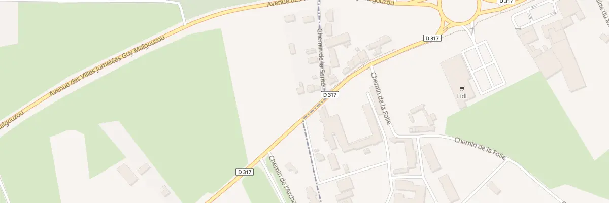Plan du 64 Route Departementale 917 à Berck