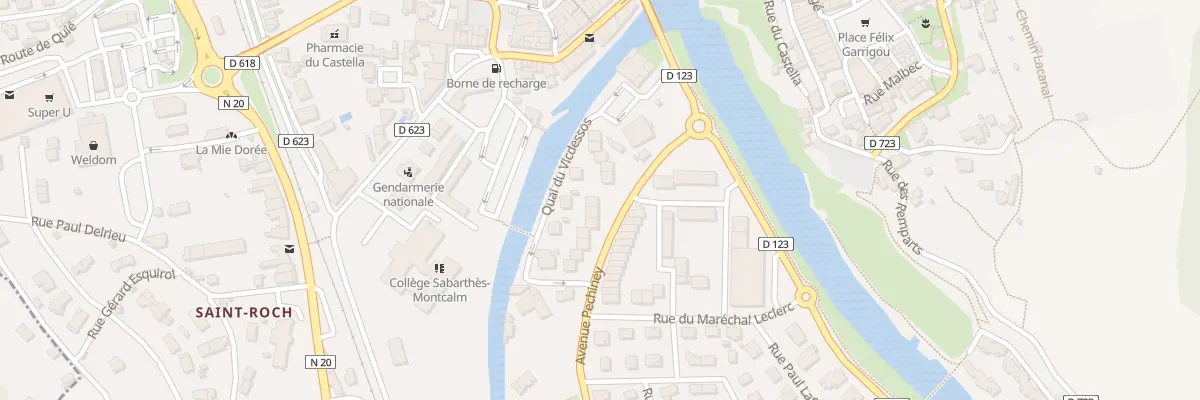 Plan du 5 Av Pechiney à Tarascon-sur-Ariège