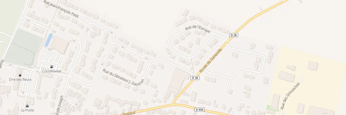 Plan du 15 Rue du Moulin de Pierre à Sours